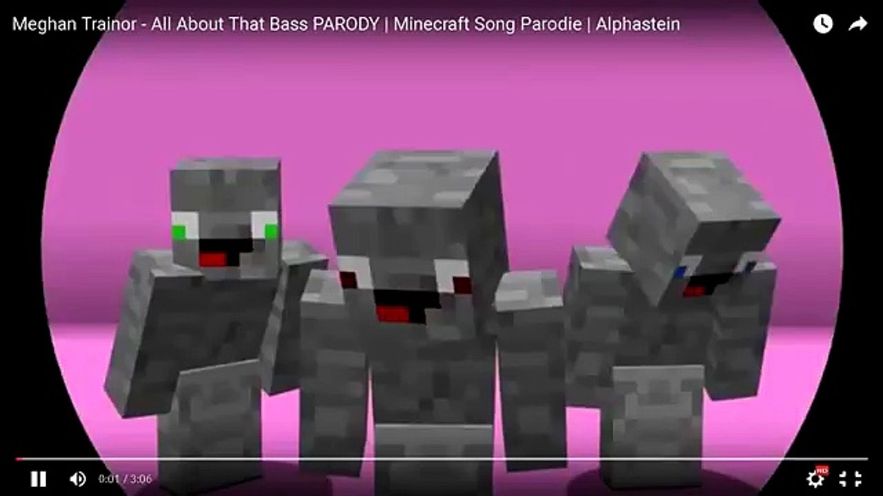 Minecraft Alphastein Song. :D