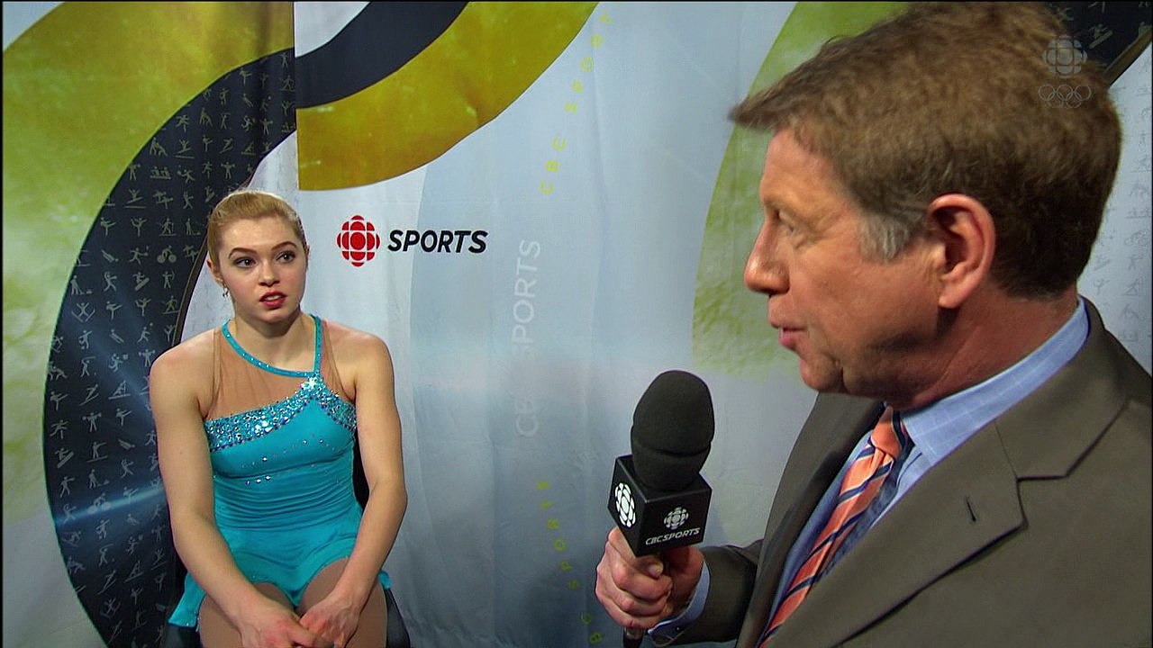 Alaine Chartrand - SP post-interview - ISU World Championships 2016