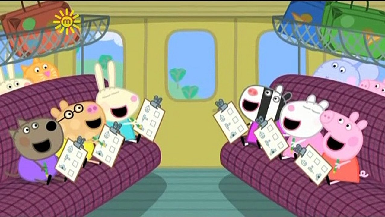 Peppa Pig and George Train