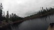 Paddling Cross Bay Lake from north most campsite north to where lake narrows