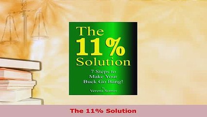 PDF  The 11 Solution Download Full Ebook