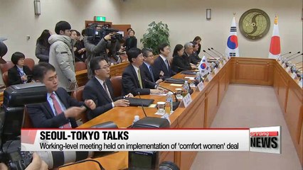 Korea, Japan aim to speed up establishment of 'comfort women' foundation