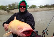 Man Catches Rare Albino Catfish in Canada