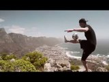 Freestyle Footballer Shows Off His Skills in Cape Town