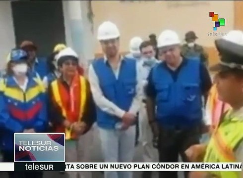 UNASUR visita zonas afectadas por el terremoto en Ecuador