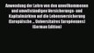 Read Anwendung der Lehre von den unvollkommenen und unvollständigen Versicherungs- und Kapitalmärkten