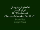 Guiv plays Wieniawski, Obertass Mazurka, Op. 19 n° 1