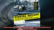 For you  Pivotal Decade How the United States Traded Factories for Finance in the Seventies