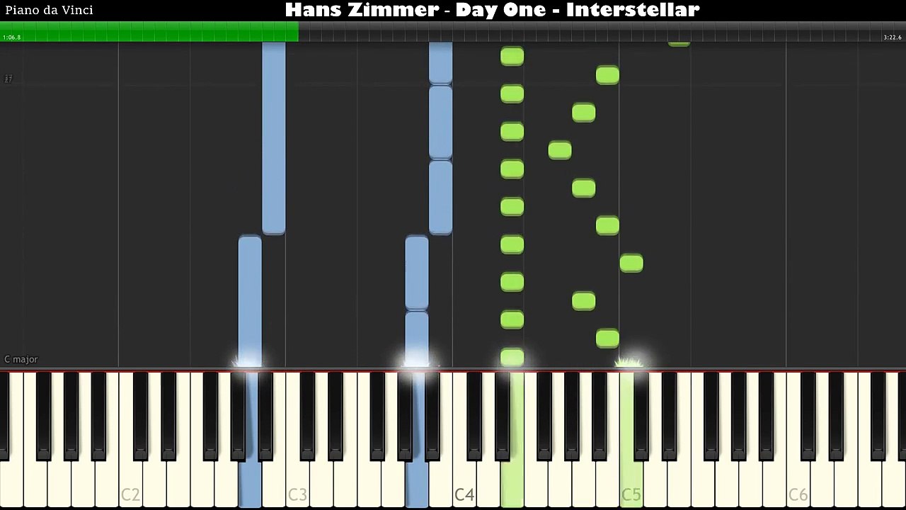 Hans Zimmer - Day One - Interstellar (Piano Tut...