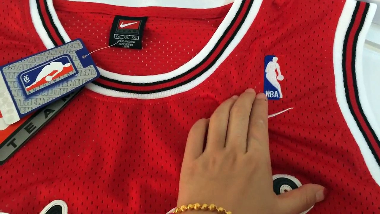 John Shakur's:Chicago Bulls #23 Michael Jordan red Jersey