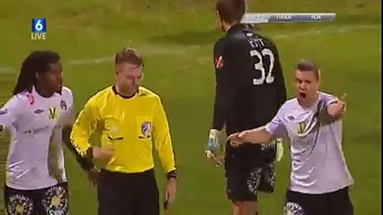 Strange goal. Arbitration and wondrous. Watch and judge