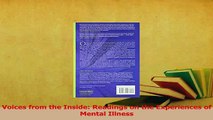 Read  Voices from the Inside Readings on the Experiences of Mental Illness PDF Online