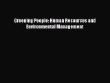 Read Greening People: Human Resources and Environmental Management Ebook Free