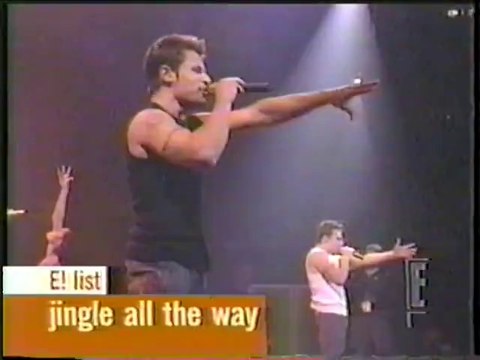 E! Jingle Ball 12-15-00 Jessica Simpson & Nick Lachey