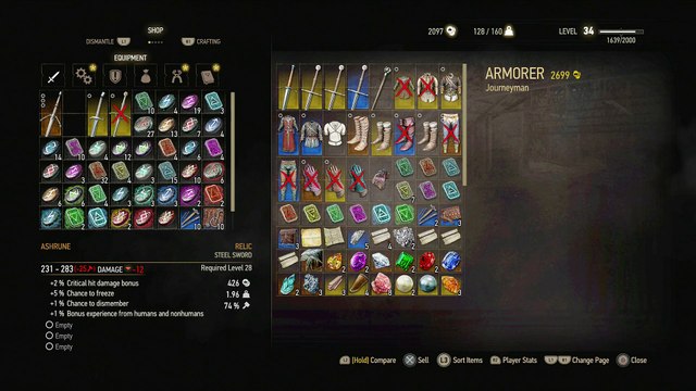 WITCHER 3 DEATH MARCH! WALKTHROUGH 298 DEATH MARCH! HEART OF STONE DLC ENCHANTING START UP COSTS