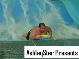 Guy Stuck Between Waves