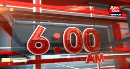 AbbTakk Headlines – 06 AM – 18 May 2016