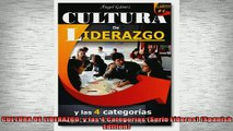 READ book  CULTURA DE LIDERAZGO y las 4 Categorías Serie Líderes Spanish Edition Online Free