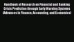 Read Handbook of Research on Financial and Banking Crisis Prediction through Early Warning
