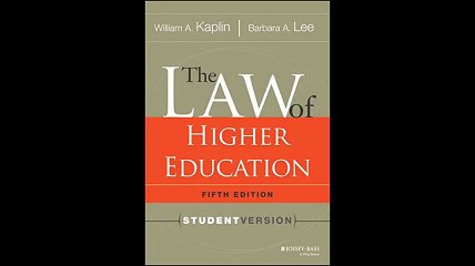 The Law of Higher Education 5th Edition Student Version(063142-093040)