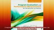Downlaod Full PDF Free  Program Evaluation and Performance Measurement An Introduction to Practice Online Free