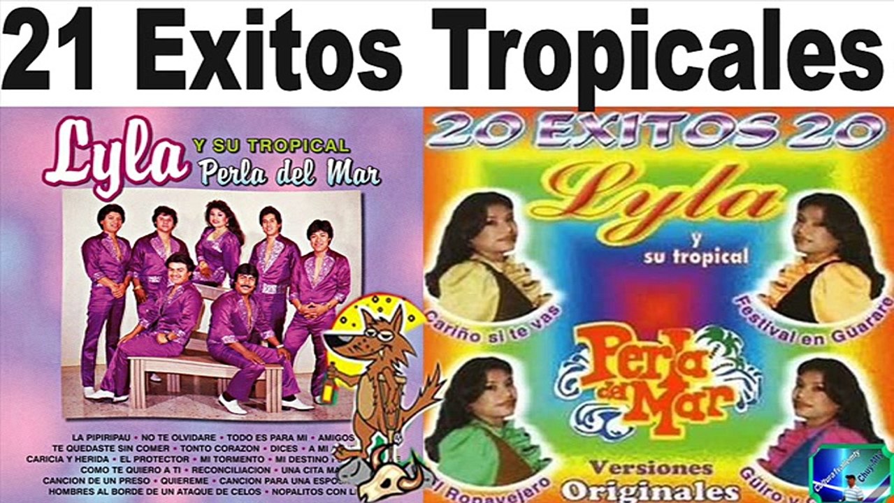 Lyla Y Su Tropical Perla Del Mar 21 Cumbias Norteñas antaño mix