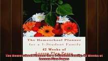 FREE PDF  The Homeschool Planner for a 1Student Family 42 Weeks of Lesson Plan Pages  DOWNLOAD ONLINE