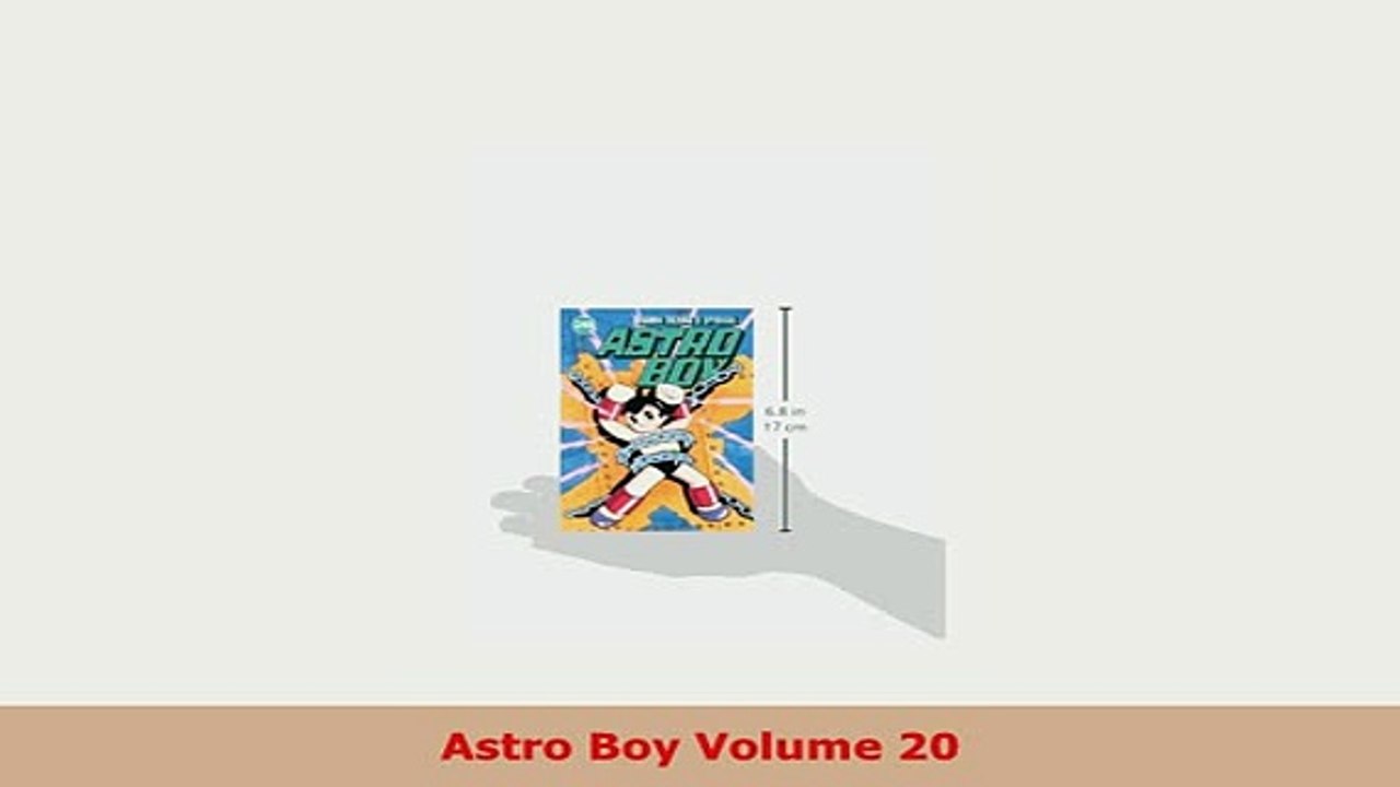 PDF  Astro Boy Volume 20 Read Online