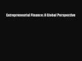 Download Entrepreneurial Finance: A Global Perspective Ebook Online