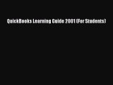 [PDF] QuickBooks Learning Guide 2001 (For Students) [Download] Online
