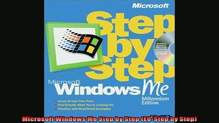 READ book  Microsoft Windows Me Step by Step EUStep by Step Full EBook