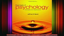 READ book  Essentials of Psychology Concepts and Applications  FREE BOOOK ONLINE