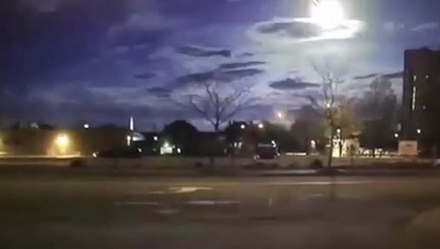 Dashcam captures stunning meteor as it lights up New England sky
