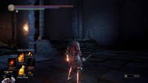 Dark Souls 3 part 6c Old Wolf of Farron and 3 flames adventure as Sorcerer