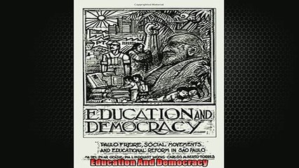 READ book  Education And Democracy  FREE BOOOK ONLINE