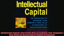 READ book  Intellectual Capital The Proven Way to Establish Your Companys Real Value by Measuring Online Free