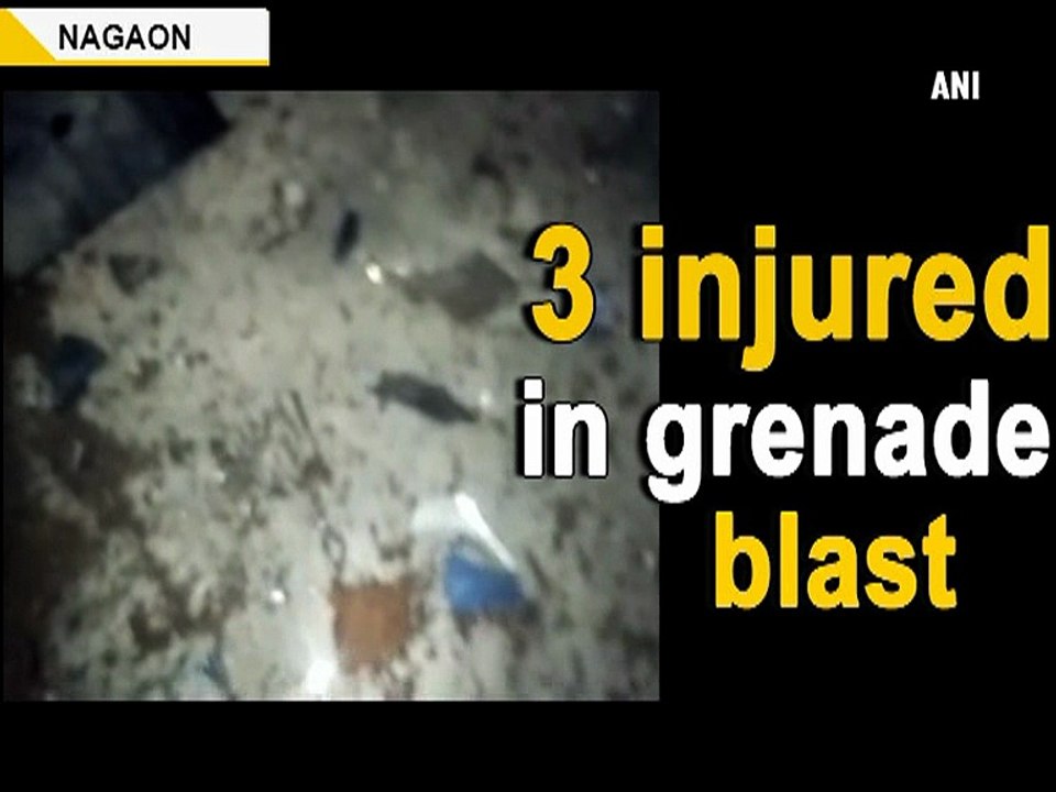 3 injured in grenade blast