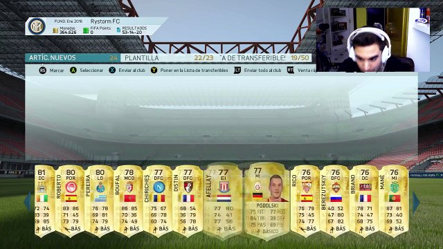 FIFA ULTIMATE TEAM 16 | PACK OPENING - ABRIENDO SOBRES DE 100K! EL PRIMERO EN LA FRENTE!