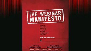 READ book  The Webinar Manifesto Full EBook