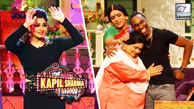 INSIDE PICS: Dwayne Bravo & Raveena Tandon's MASTI @ 'The Kapil Sharma Show'