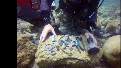 Ces plongeurs découvrent un trésor romain vieux de 1.600 ans en Israel