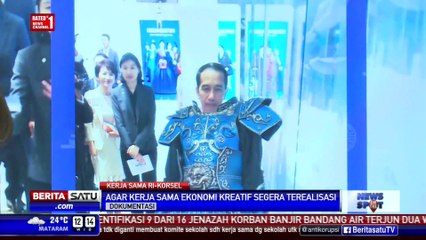 Kembangkan Ekonomi Keratif, Presiden Kunjungi Digital Media City Seoul