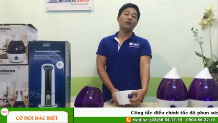 Hướng dẫn cách sử dụng máy phun sương Humidifier 4068