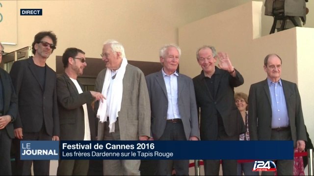 Les frères Dardenne sur le Tapis Rouge au Festival de Cannes 2016