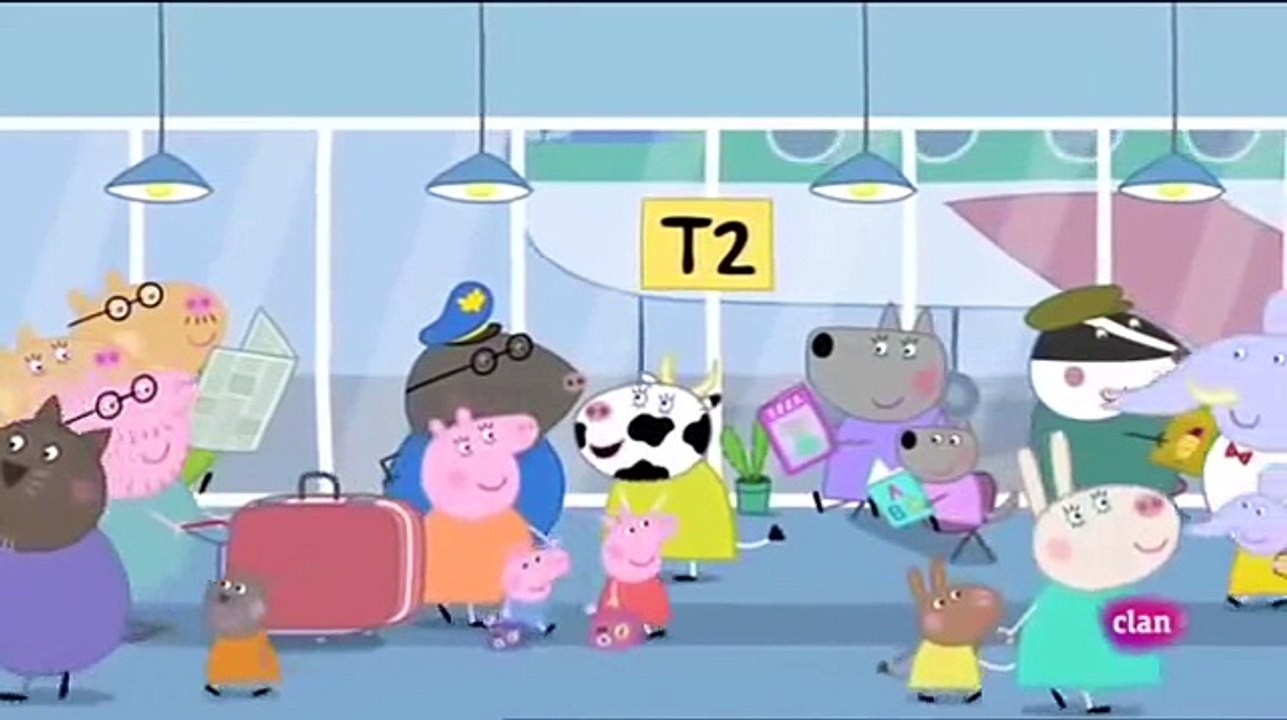 Peppa Pig en Español - Temporada 4 - Capitulo 36 - De vacaciones en avión