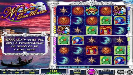 Masques of San Marco ilmainen kasino kolikkopeli IGT Video Esikatselu