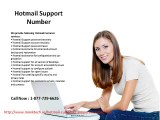 Get fixed Hotmaill issues call Hotmail Support 1-877-729-6626 number