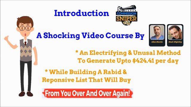 Super Commission Sniper Review - Fantastic Bonuses