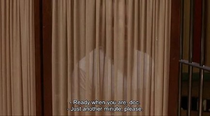 "Ready when you are" - The Silence of the Lambs