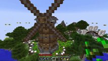 Omega Realm Minecraft Server Medieval Town Update - WINDMILL!